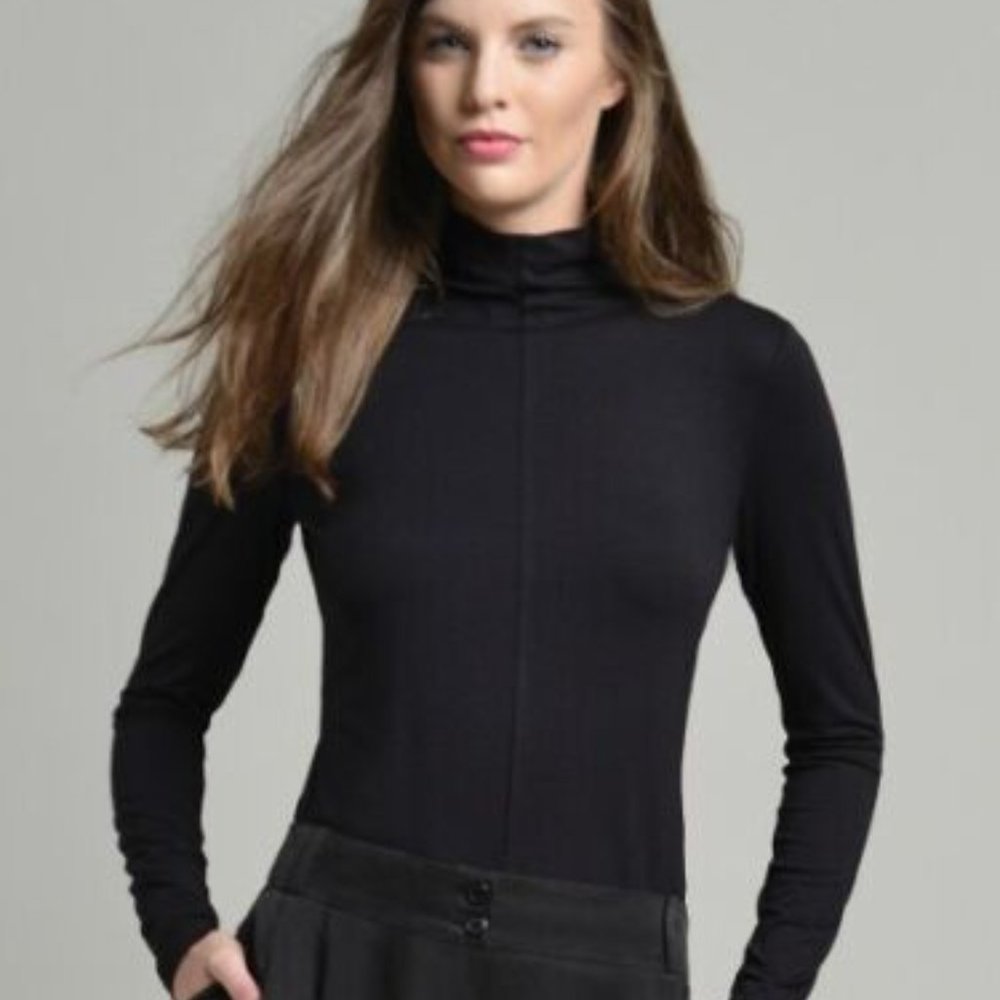 Ronen Chen Shelly MOCK NECK TOP 6 NEW
